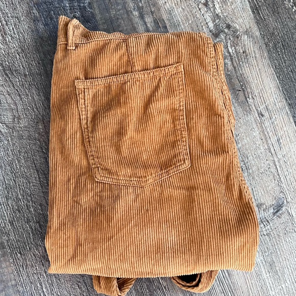 Free People Ziggy corduroy overalls mustard color - Picture 5 of 5